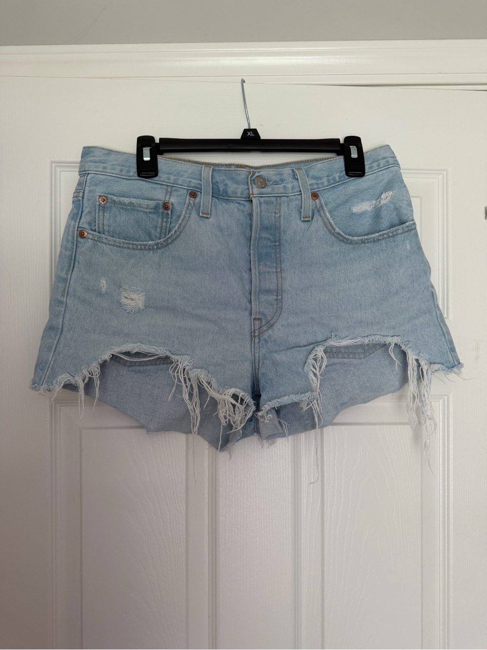 Levi’s 501 Light Wash Shorts